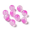 Transparent Acrylic Beads OACR-Z006-03C-1