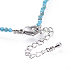 Natural Apatite Beaded Necklaces NJEW-JN02492-02-3