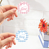Flat Round Self-Adhesive Stickers DIY-WH0928-001-3