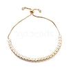 Cubic Zirconia Classic Tennis Bracelet for Women BJEW-F417-02G-RS-2
