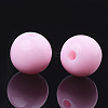 Solid Chunky Bubblegum Acrylic Ball Beads SACR-R835-8mm-11-2