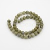 Natural Labradorite Round Beads Strands G-N0148-05-6mm-2