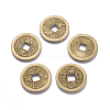 Tibetan Style Alloy Chinese Coin Pendants PALLOY-WH0060-01E-NF-1