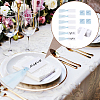 50Pcs Rectangle Blank White Paper Gift Tags CDIS-WH0021-059C-5