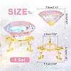 AHADERMAKER AB Color Glass Diamonds Rhinestone Decoration DIY-GA0003-11-3