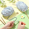 Super Bulky Chenille Polyester Yarn YCOR-FZC0001-01F-5