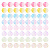 8Bags 8 Colors Transparent Czech Glass Beads GLAA-TA0002-48-1