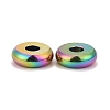 Ion Plating(IP) Rainbow Color 304 Stainless Steel Spacer Beads STAS-F136-04M-2