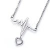 304 Stainless Steel Pendant Necklaces NJEW-L147-02P-2