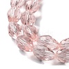 Glass Beads Strands EGLA-E010-8x12mm-12-4