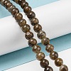 Natural Golden Leaf Jasper Beads Strands G-R494-A20-02-4