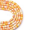 Handmade Polymer Clay Beads Strands CLAY-R089-6mm-T02B-09-5