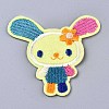 Rabbit Appliques DIY-S041-126-1