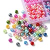 24Colors ABS Plastic Imitation Pearl Beads OACR-YW0001-74-2