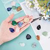 16Pcs 16 Style Gemstone Cabochons G-FH0001-44-3