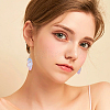 16Pcs Electroplated Raw Rough Natural Quartz Crystal Pendants PALLOY-AB00115-7