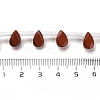 Natural Red Jasper Beads Strands G-Q167-A26-02-4