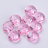 Transparent Acrylic Beads TACR-Q258-8mm-V-2