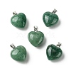 Natural Green Aventurine Pendants G-F820-10A-25-1