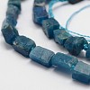 Natural Apatite Beads Strands G-D856-23-4