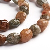 Natural Ocean Agate/Ocean Jasper Beads Strands G-D0002-B28-3