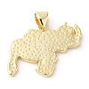 Eco-Friendly Rack Plating Brass Enamel Pendants KK-R143-03-3