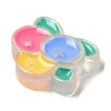 Translucent Resin Cabochons RESI-H147-01F-3