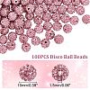 Pave Disco Ball Beads X1-RB-A130-10mm-23-2