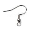 316 Stainless Steel Earring Hooks STAS-G257-01B-2