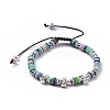 Nylon Thread Braided Beads Bracelets BJEW-JB04552-01-1