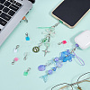 48Pcs 8 Colors PVC Plastic Mobile Dustproof Plugs HJEW-SC0003-31B-4