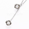 Flower 304 Stainless Steel Jewelry Sets SJEW-H302-13-3