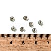 Transparent Stripe Glass Seed Beads GLAA-NH0001-06C-3