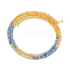 Transparent Gradient Color Cubic Zirconia Strand ZIRC-NH0002-01I-2