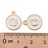 Golden Plated Alloy Charms ENAM-S118-01G-3