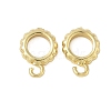 Brass Tube Bails KK-L245-05G-02-1