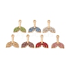 Alloy Rhinestone Pendants FIND-Q100-06KCG-1