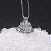 Christmas Ball Foam & Plastic Imitation Pearl Pendant Decoration FIND-G056-01D-6