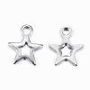 Tarnish Resistant 304 Stainless Steel Charms STAS-H392-01P-2