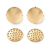 Brass Studs Earring Findings KK-K382-16C-G-2