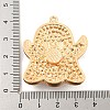 Alloy with Glass Rhinestone Pendants LS-FIND-B033-01G-G-3