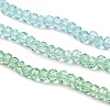 Transparent Painted Glass Beads Strands DGLA-A034-T2mm-A16-4