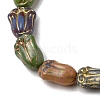 Painted Glass Beads Strands GLAA-Z021-16-3