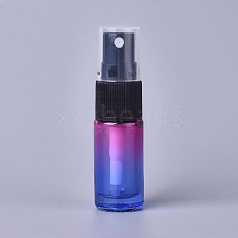 5ml Gradient Color Glass Spray Bottles MRMJ-WH0059-12B