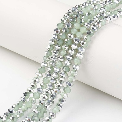 Electroplate Glass Beads Strands LS-EGLA-A034-J8mm-M01-1