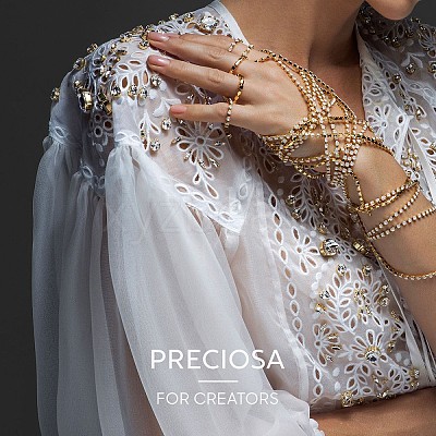 Preciosa® MAXIMA Crystal Round Stones Y-PRC-RBSS10-23980-272-1