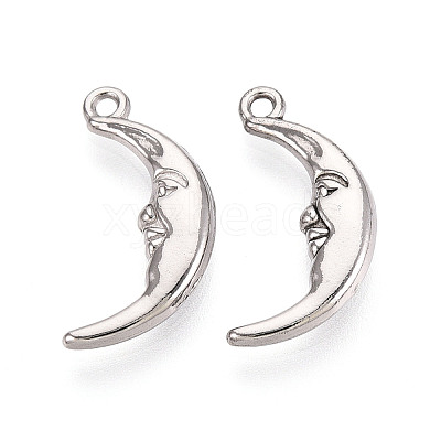 304 Stainless Steel Pendants STAS-N114-37P-1