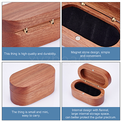 Wooden Box WOOD-WH0029-05-1
