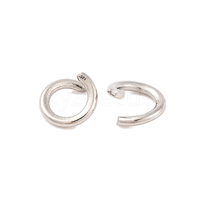 Tarnish Resistant 304 Stainless Steel Open Jump Rings STAS-R049-6x1mm-1