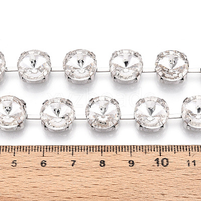 Iron Rhinestone Cup Chains CH-T006-11A-1